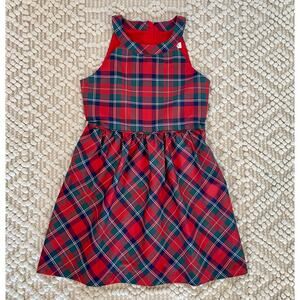 Vineyard Vines Girls Size 8 Tartan Taffeta Dress